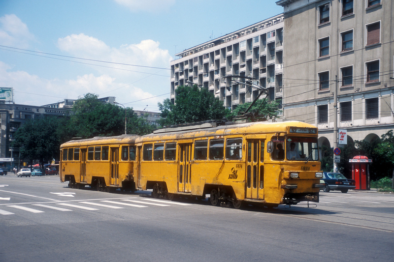 Бухарест - Илфов, ITB EP/V3A моторный № 6074; Бухарест - Илфов, ITB EP/V3A прицепной № 6274