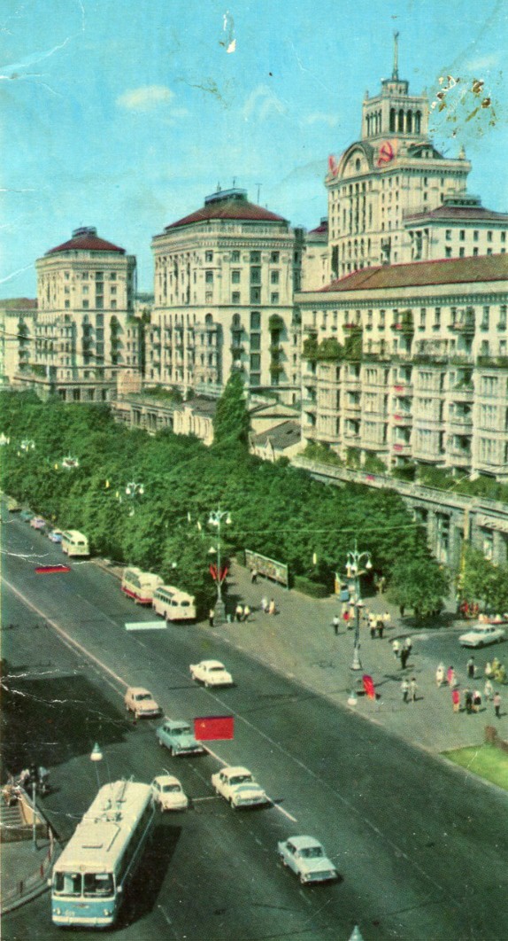 Киев — Троллейбусные линии: Центр, Печерск, Зверинец, Выдубичи