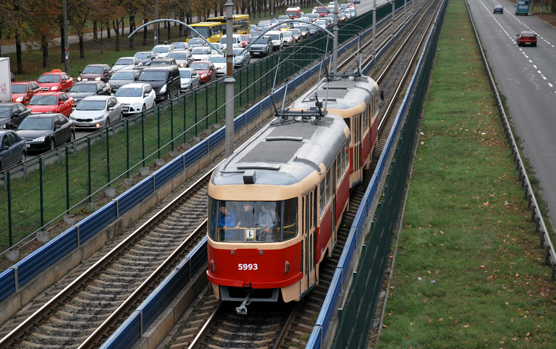 Киев, Tatra T3SU № 5993