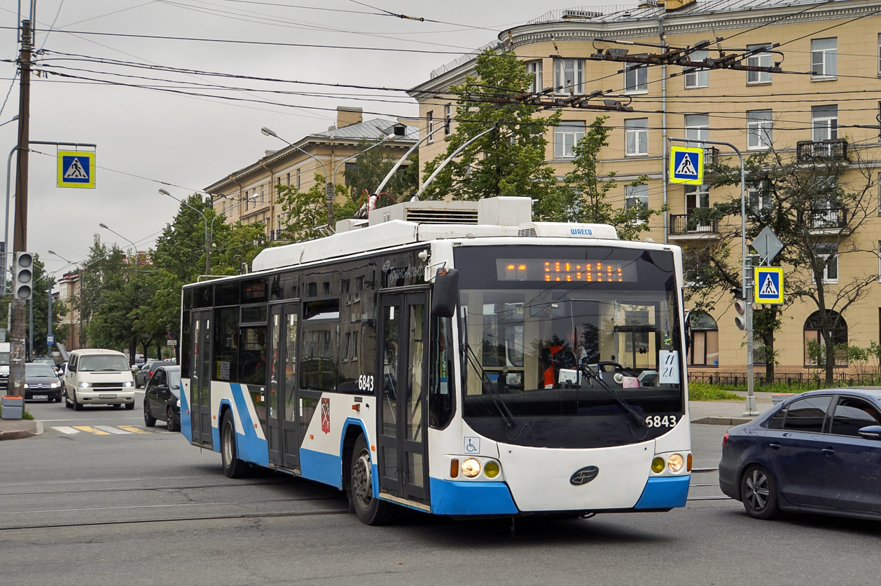 Санкт-Петербург, ВМЗ-5298.01 «Авангард» № 6843