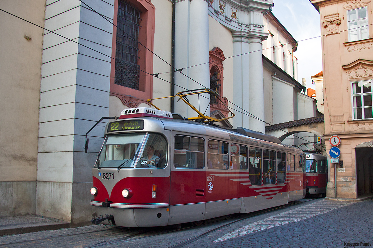 Прага, Tatra T3R.PLF № 8271