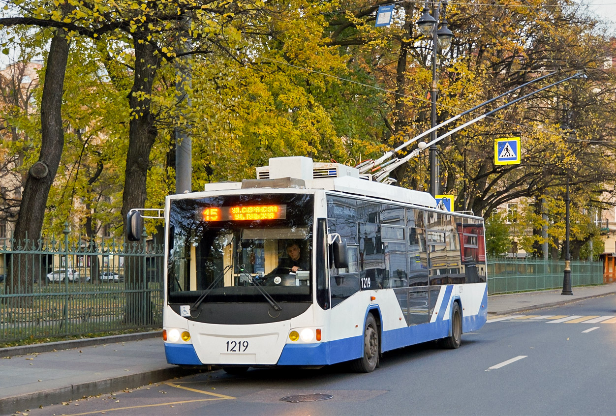 Санкт-Петербург, ВМЗ-5298.01 «Авангард» № 1219