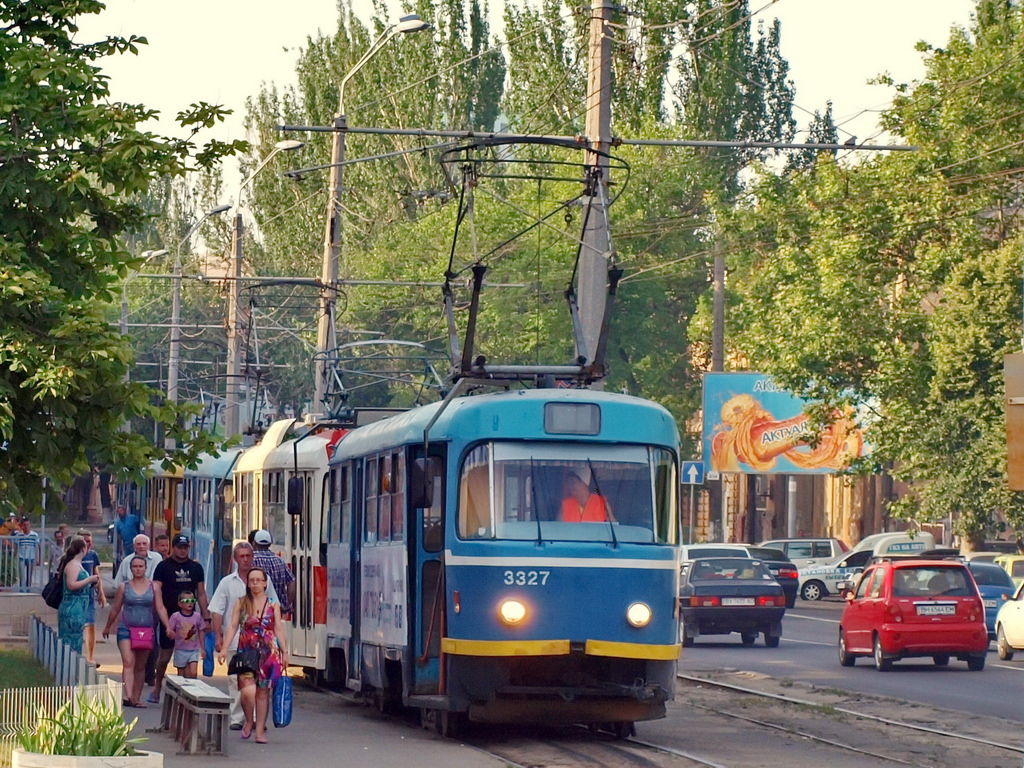 Одесса, Tatra T3R.P № 3327