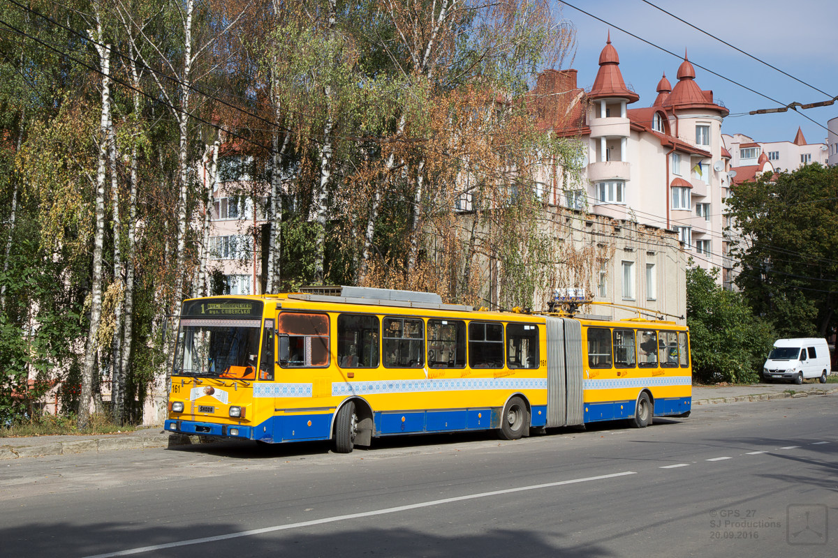 Тернополь, Škoda 15Tr13/6M № 161