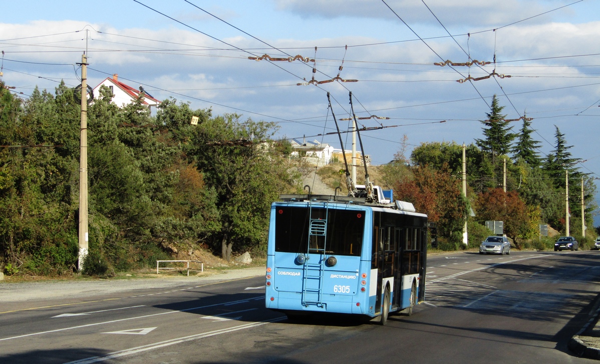 Крымский троллейбус, Богдан Т60111 № 6305