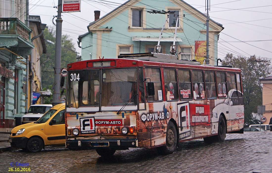 Czernowitz, Škoda 14Tr89/6 Nr. 304