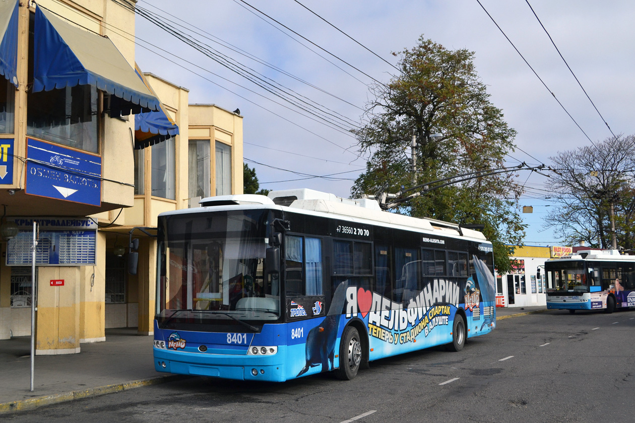 Crimean trolleybus, Bogdan T70115 № 8401