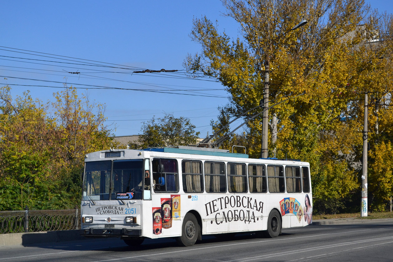 Крымский троллейбус, Škoda 14Tr02/6 № 2051