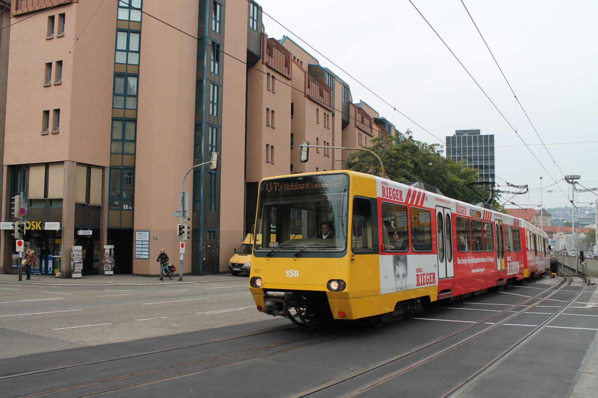 Штутгарт, Duewag DT8.4 № 3025