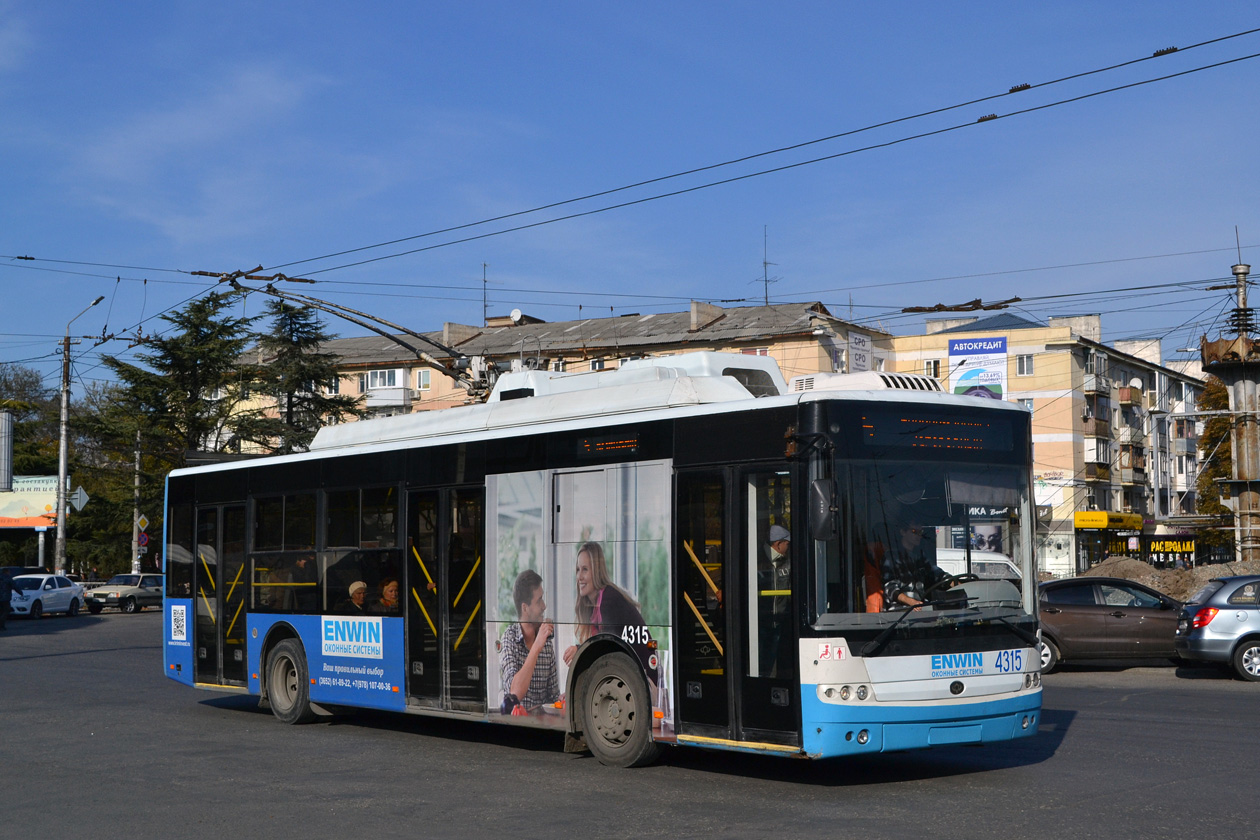 Крымскі тралейбус, Богдан Т70110 № 4315
