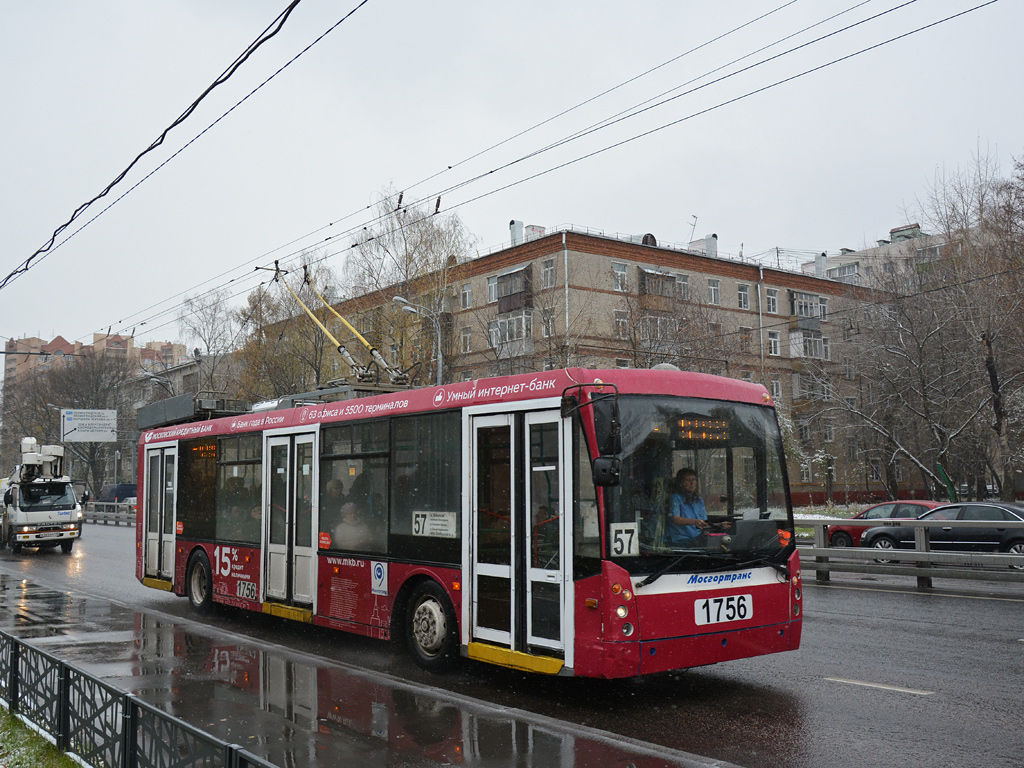 Москва, Тролза-5265.00 «Мегаполис» № 1756