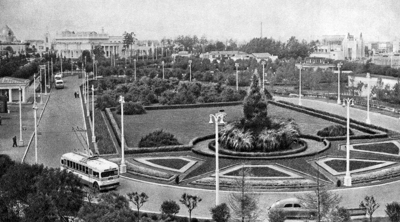 Москва — Исторические фотографии — Трамвай и Троллейбус (1946-1991)