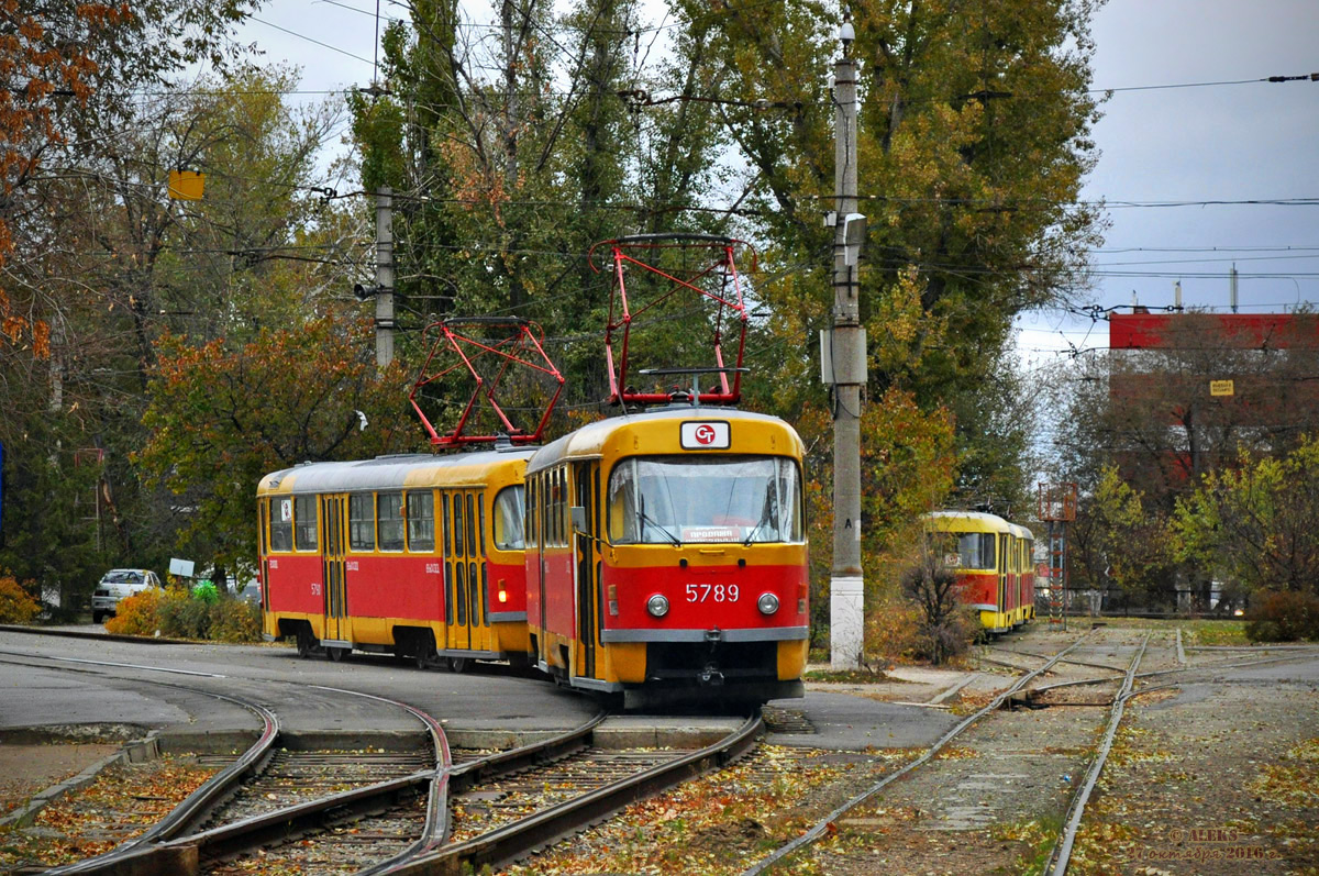 Волгоград, Tatra T3SU № 5789; Волгоград, Tatra T3SU № 5790