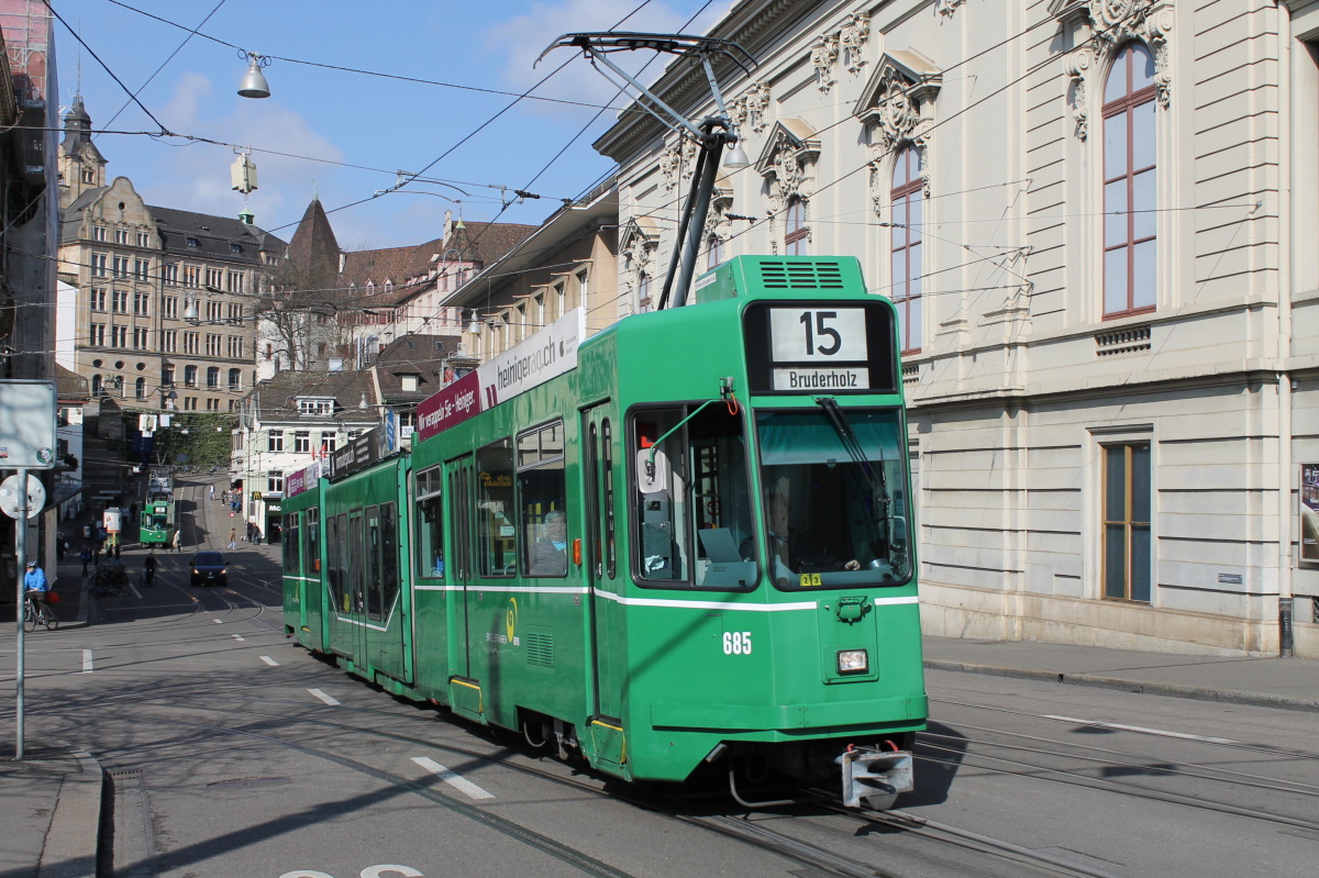 Базель, Schindler/Siemens Be 4/6 S № 685