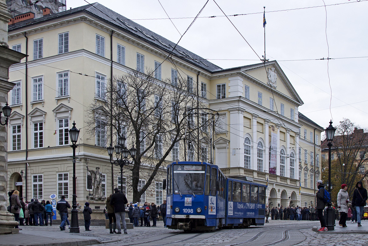 Львов, Tatra KT4SU № 1098