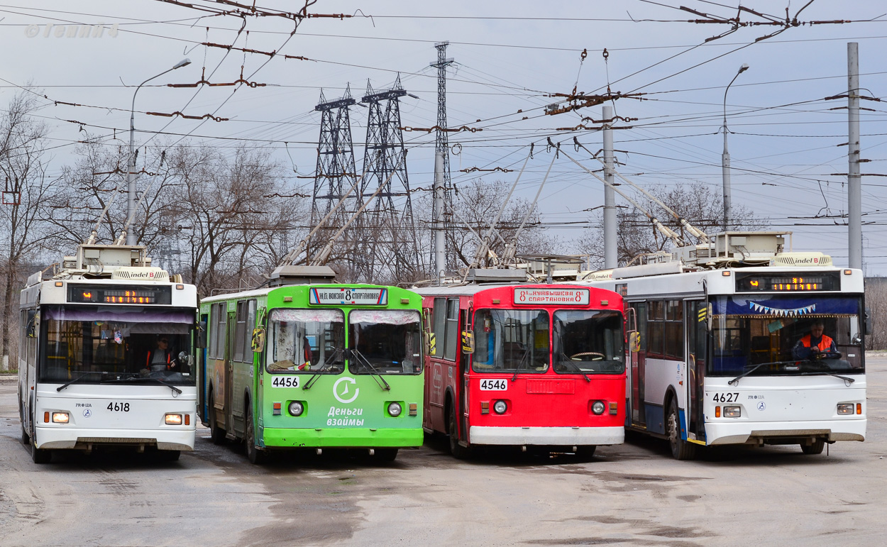 Volgograd, Trolza-5275.03 “Optima” # 4618; Volgograd, ZiU-682 (VZSM) # 4456 Volgograd, Trolza-5275.03 “Optima” # 4618; Volgograd, ZiU-682 (VZSM) # 4456