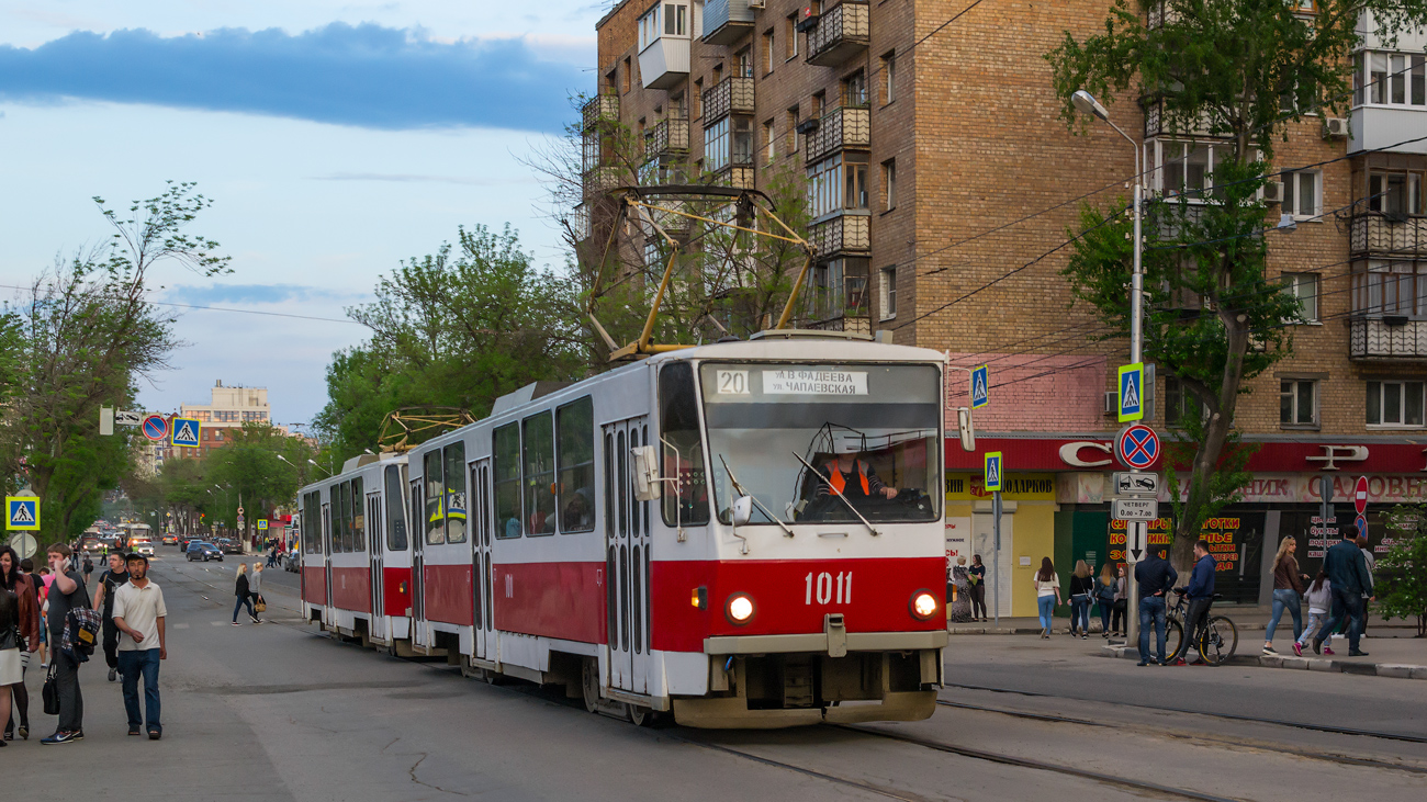 Самара, Tatra T6B5SU № 1011