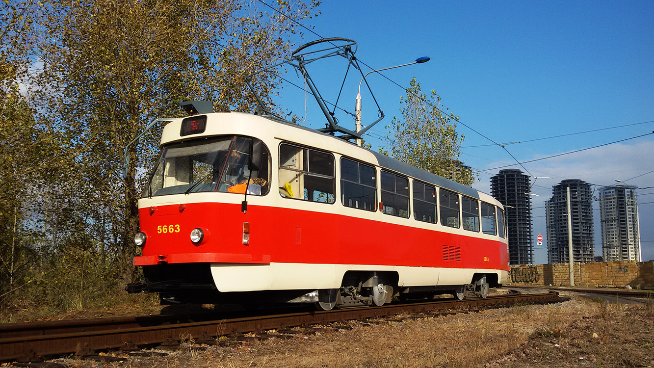 Киев, Tatra T3SUCS № 5663