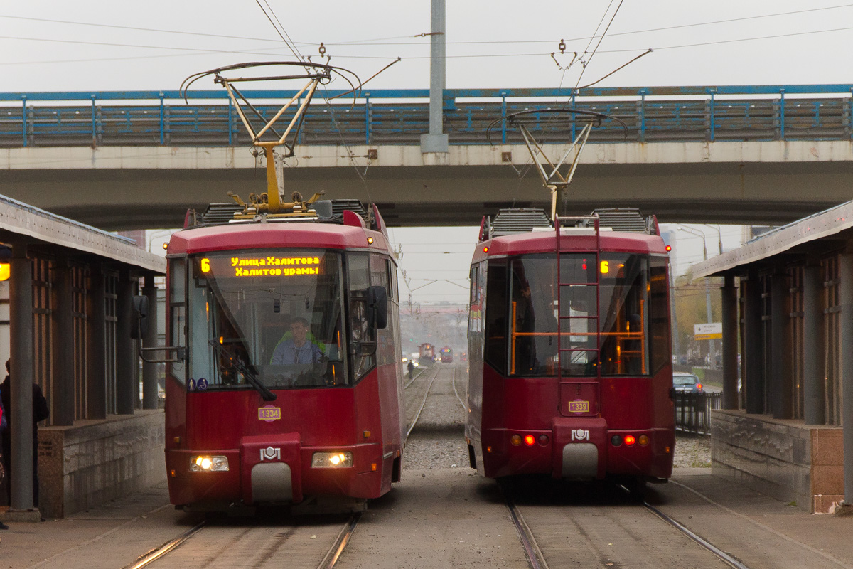 Казань, Stadler 62103 № 1334; Казань, Stadler 62103 № 1339