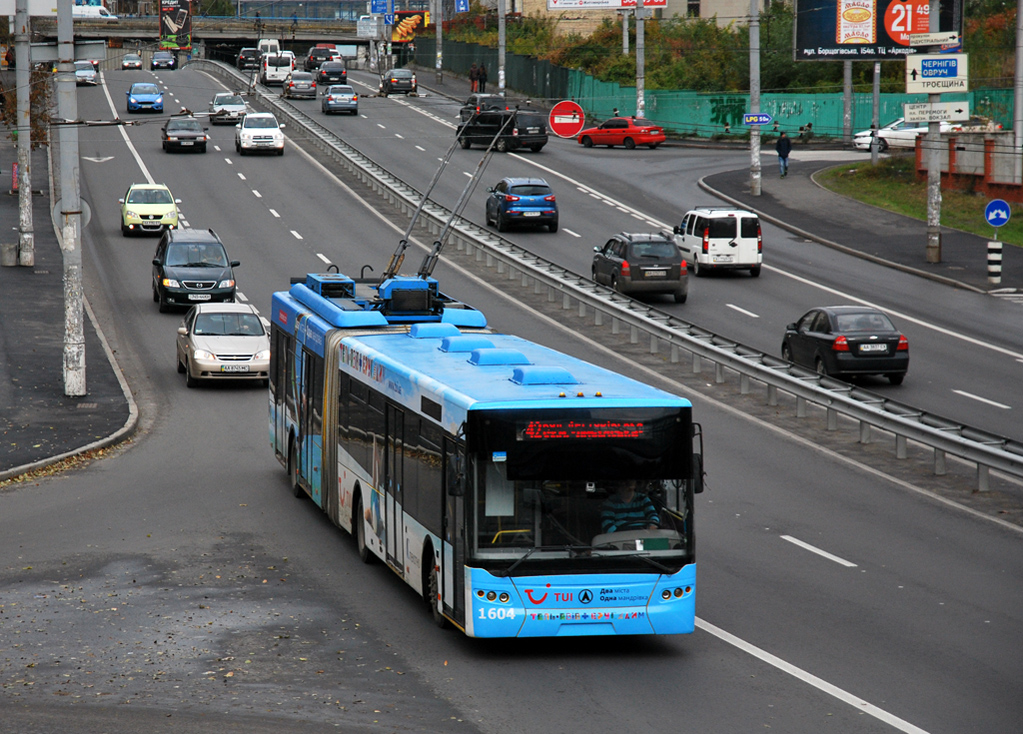 Киев, ЛАЗ E301D1 № 1604