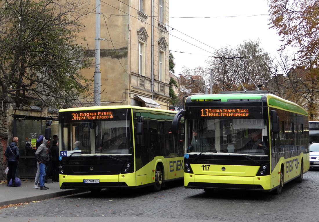 Львов, Electron T19102 № 117