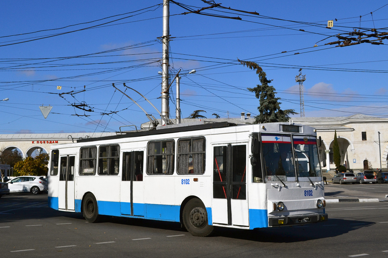 Troleibuzul din Crimeea, Škoda 14Tr89/6 Nr. 8102