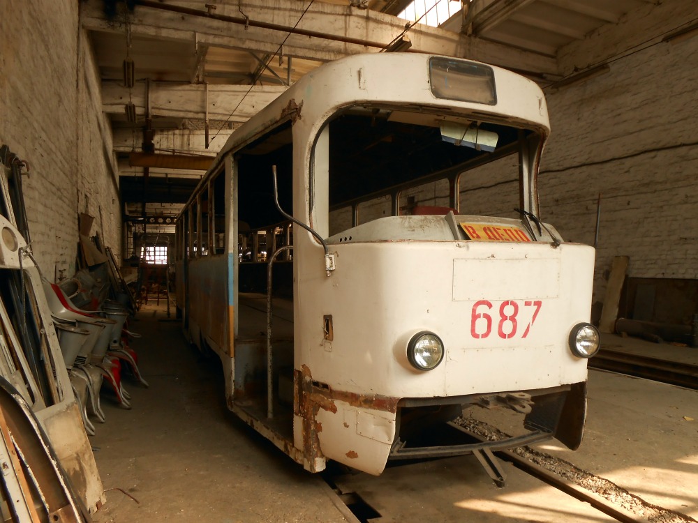 Каменское, Tatra T3SU № 687