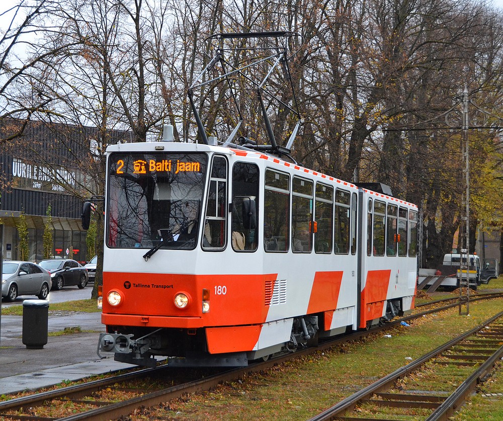 Таллин, Tatra KT4D № 180