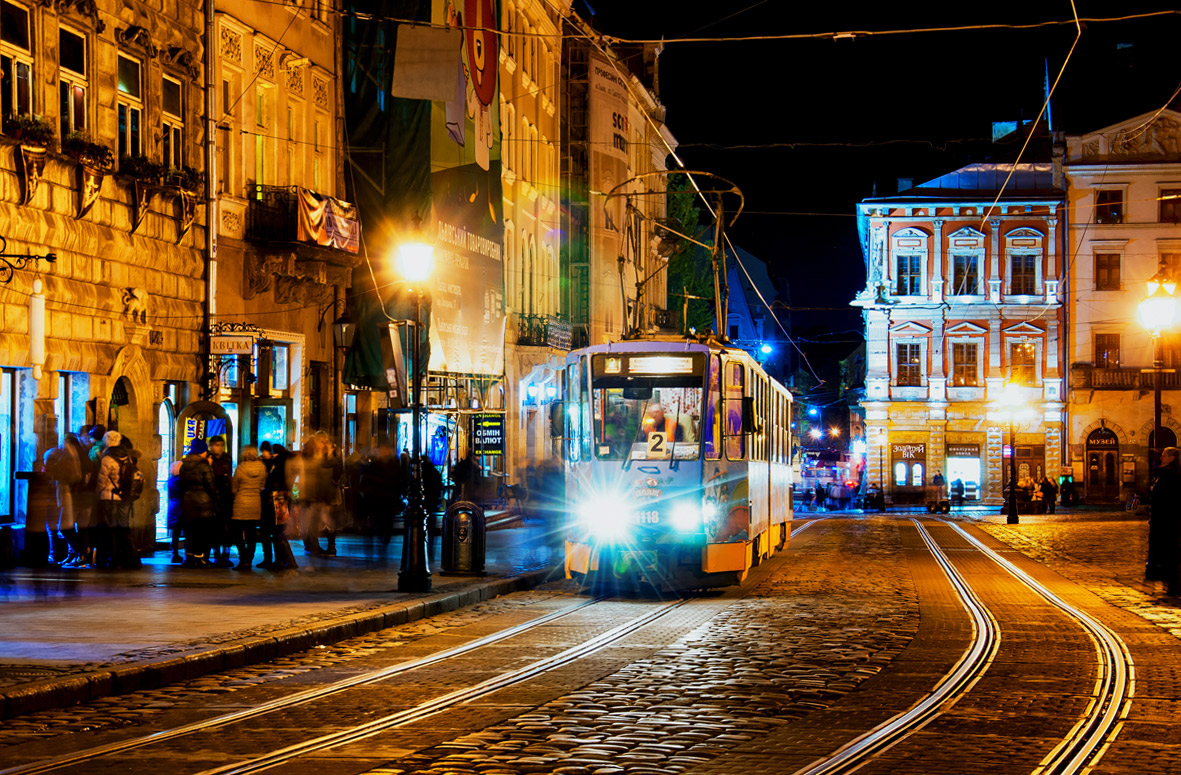 Львов, Tatra KT4SU № 1118