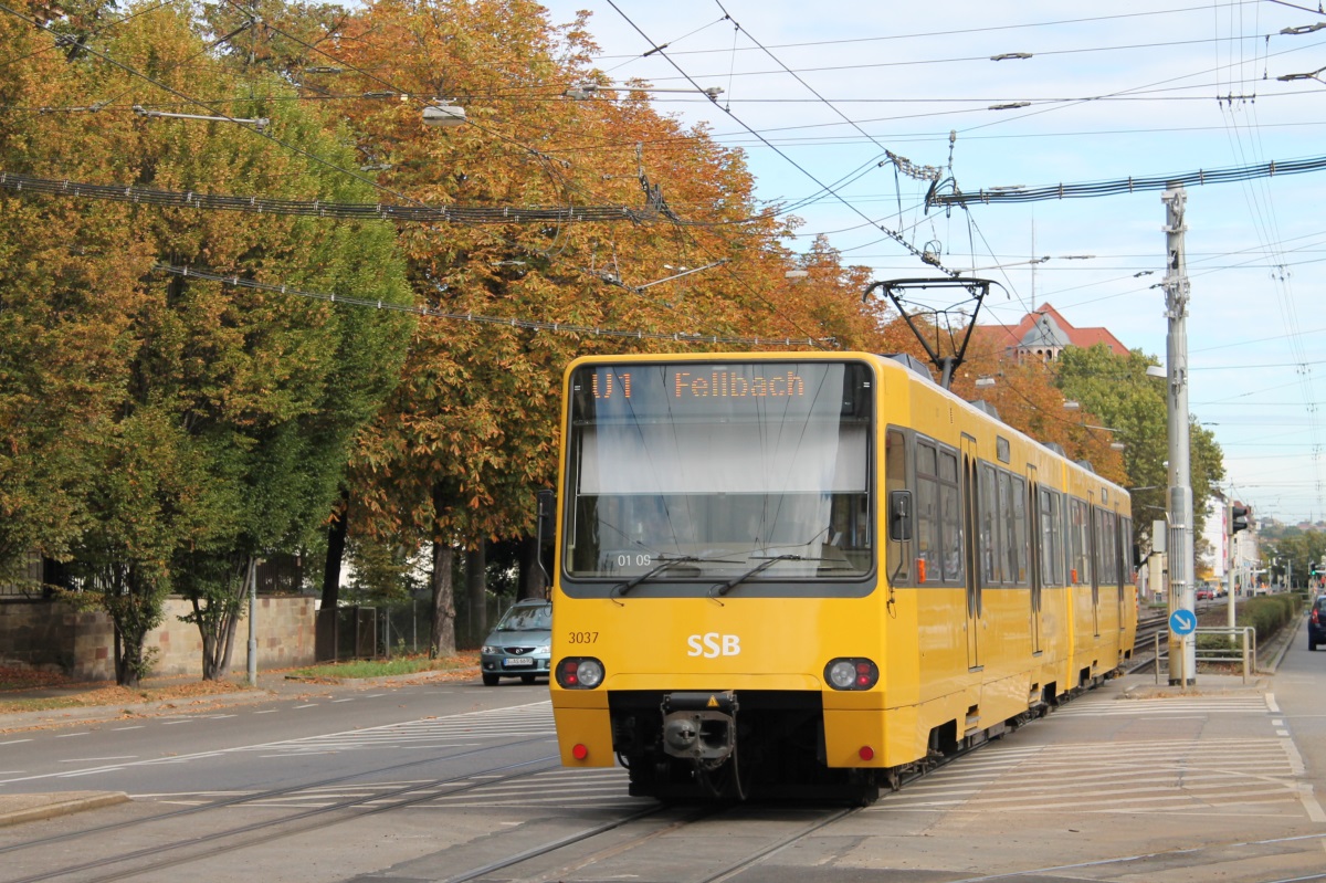 Штутгарт, Duewag DT8.4 № 3037