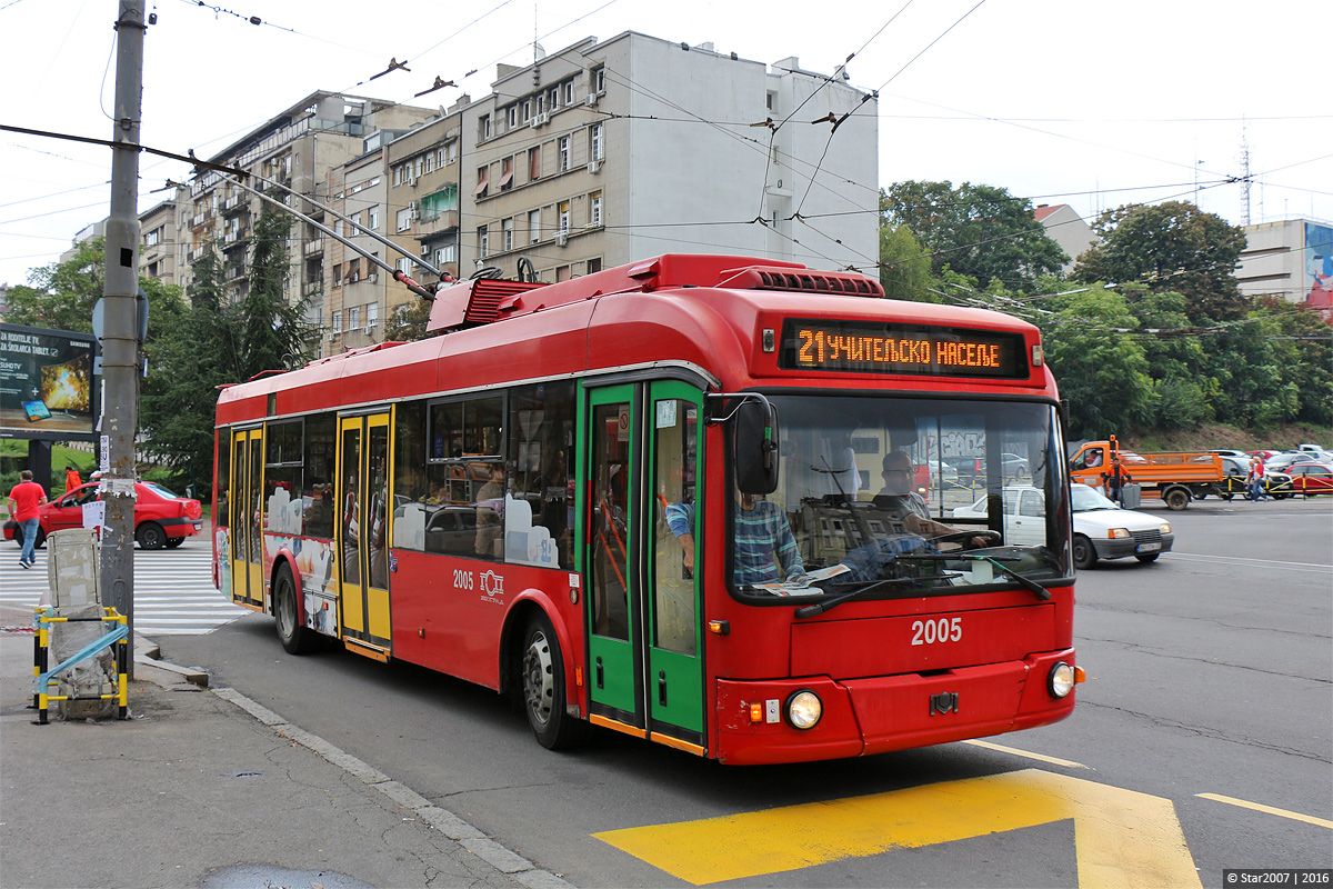 Белград, БКМ 32100C № 2005