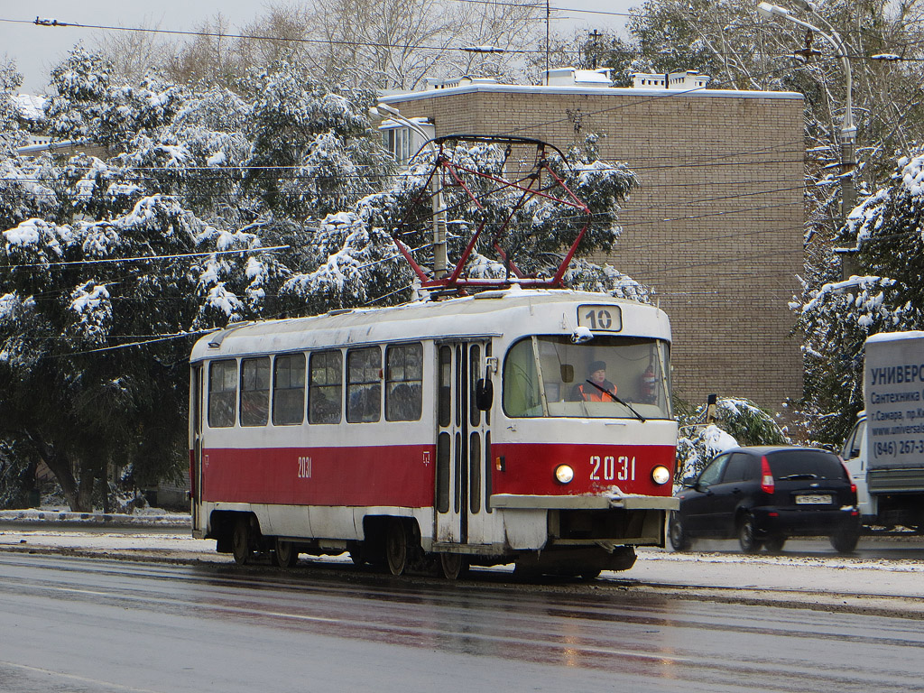 Самара, Tatra T3SU (двухдверная) № 2031
