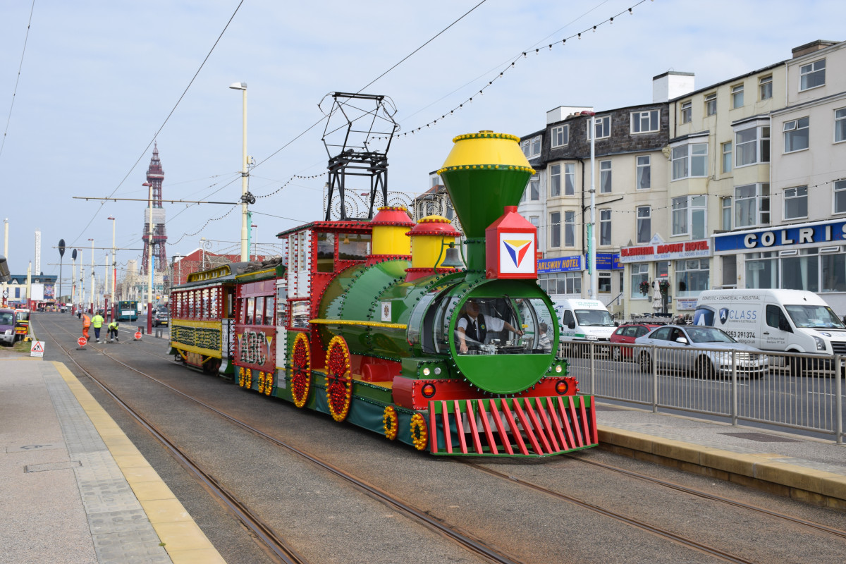 Блэкпул, Четырёхосный моторный English Electric № 733 Блэкпул, Четырёхосный моторный English Electric № 733