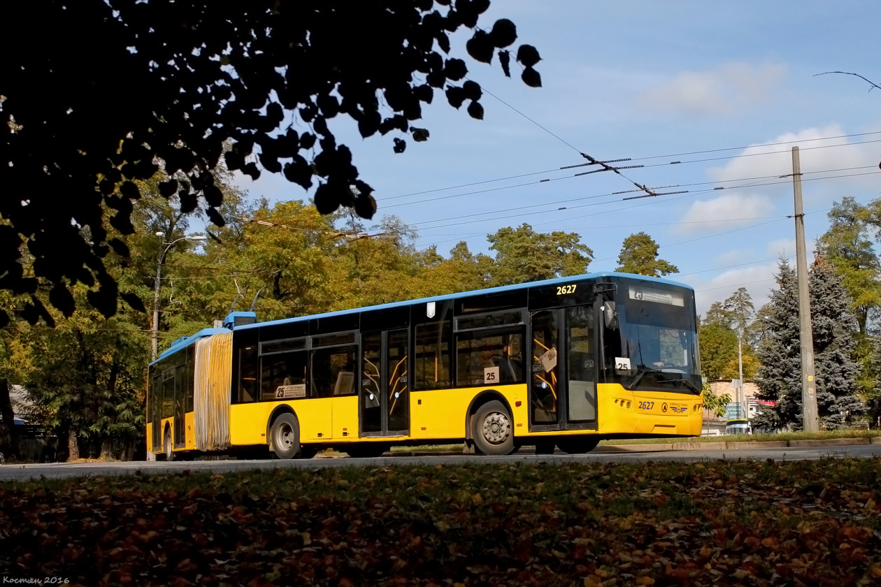 Киев, LAZ E301D1 № 2627 Киев, LAZ E301D1 № 2627