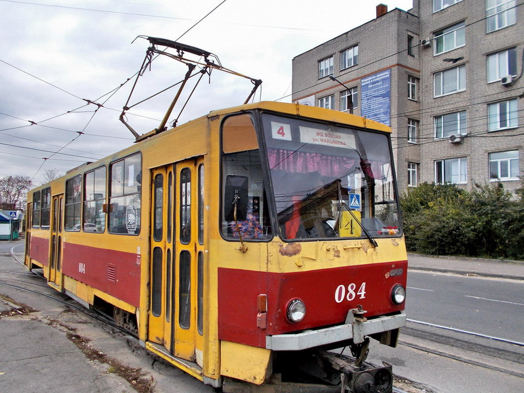 Курск, Tatra T6B5SU № 084