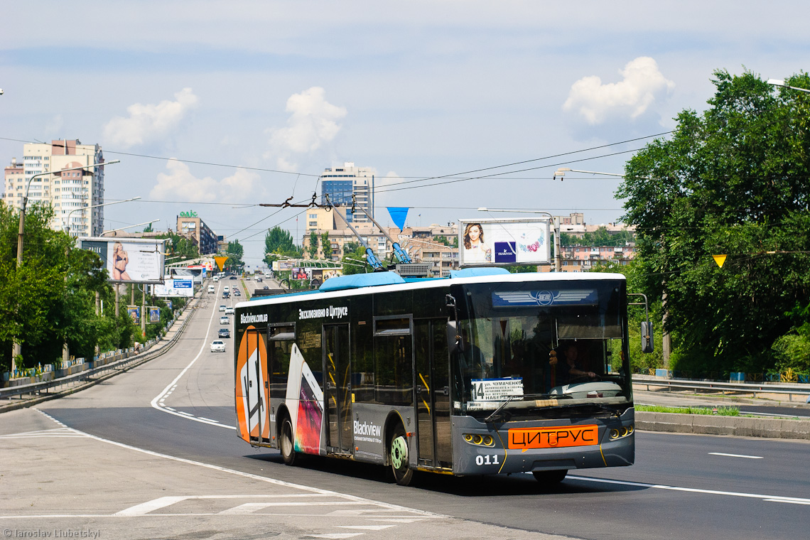 Запорожье, ЛАЗ E183D1 № 011
