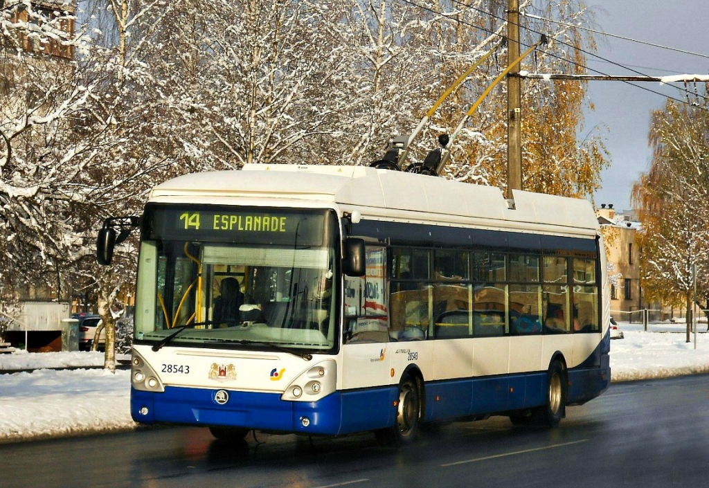 Рига, Škoda 24Tr Irisbus Citelis № 28543
