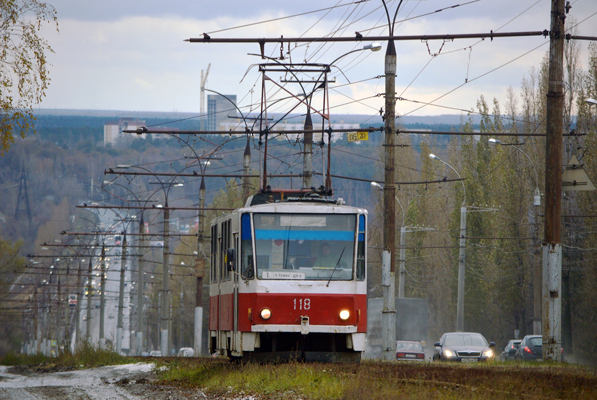 Липецк, Tatra T6B5SU № 118