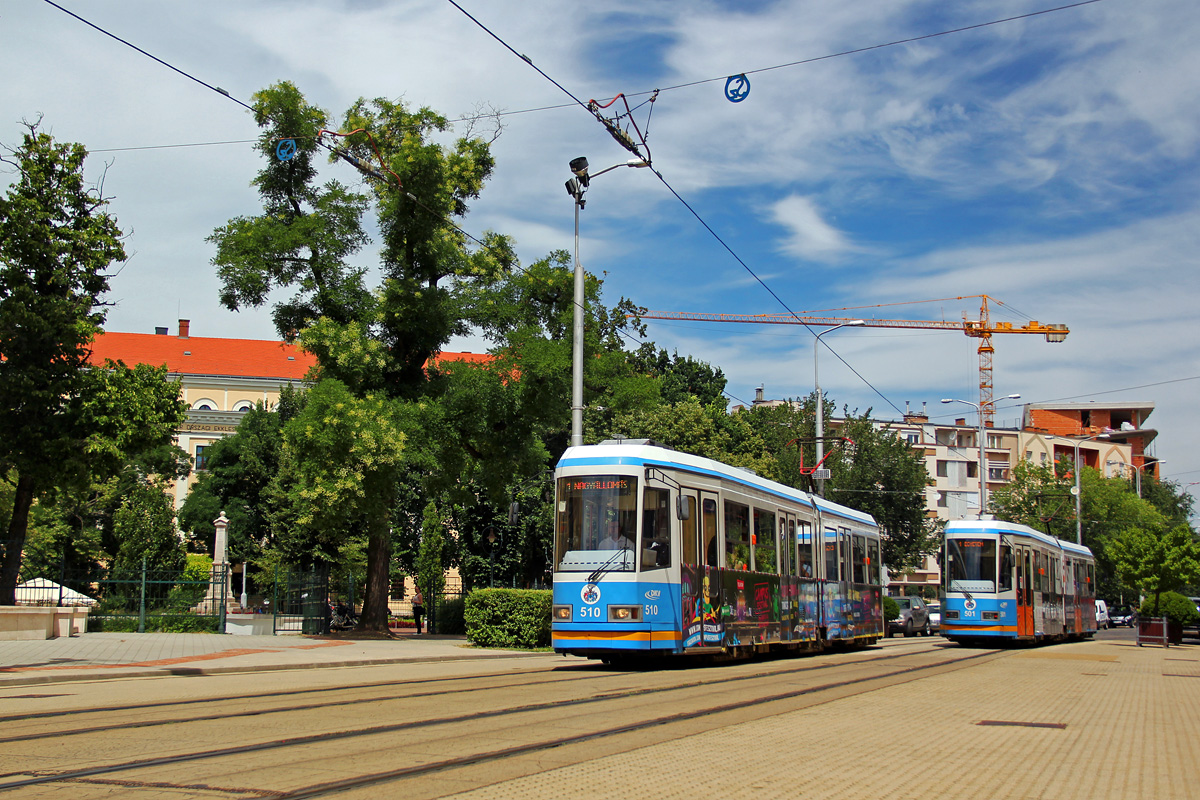 Дебрецен, Ganz-Hunslet KCSV6-1s № 510; Дебрецен, Ganz-Hunslet KCSV6-1s № 501