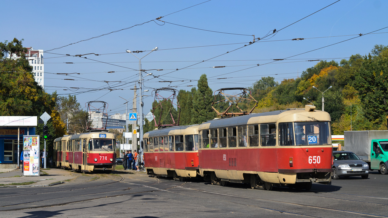 Харьков, Tatra T3SU № 650