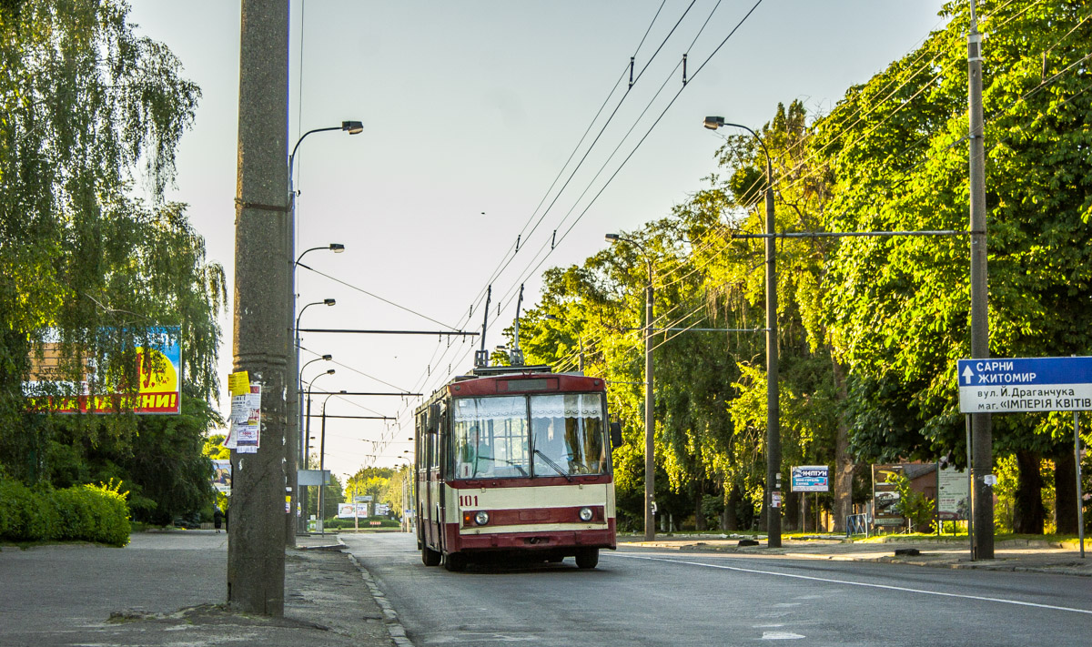 Ровно, Škoda 14Tr89/6 № 101