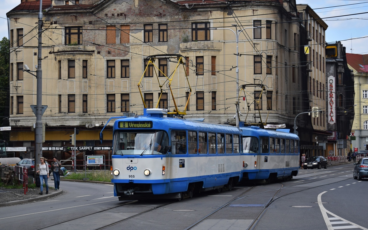 Острава, Tatra T3SUCS № 955