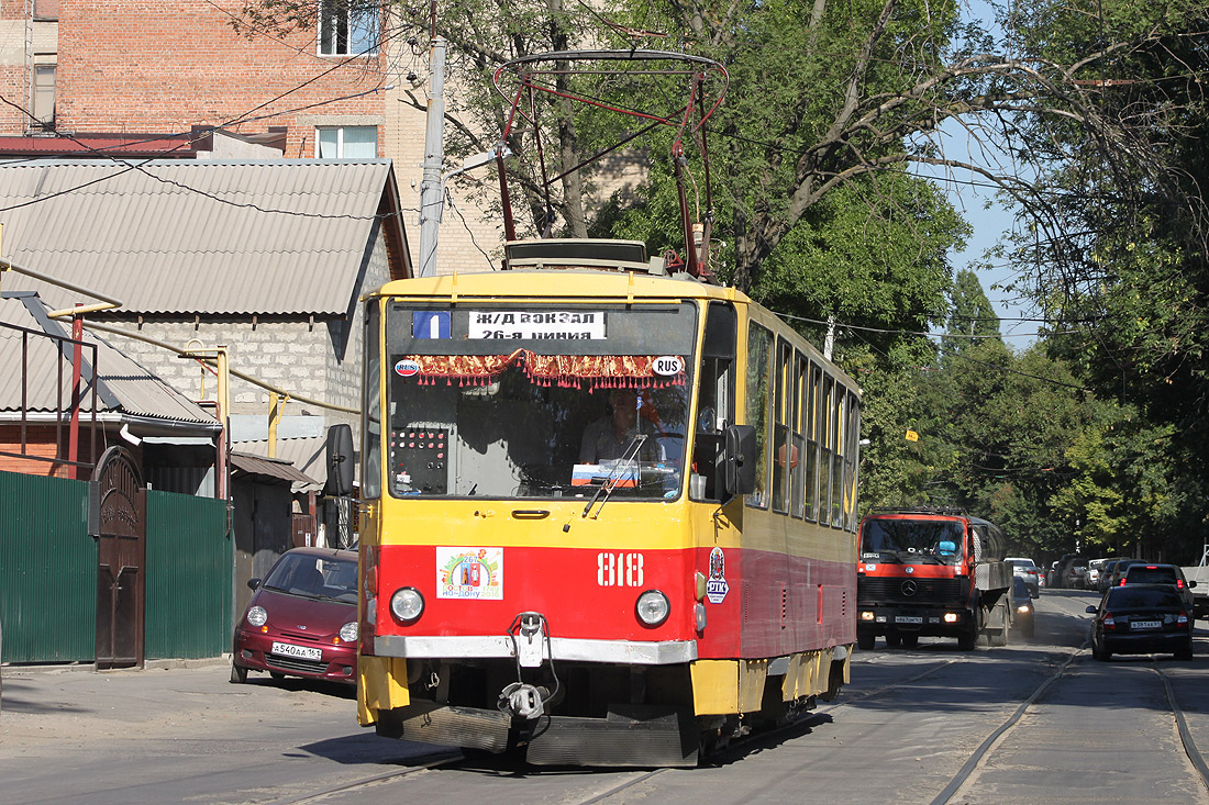 Ростов-на-Дону, Tatra T6B5SU № 818