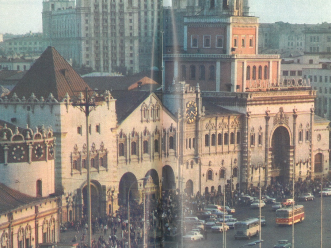 Москва — Исторические фотографии — Трамвай и Троллейбус (1946-1991)