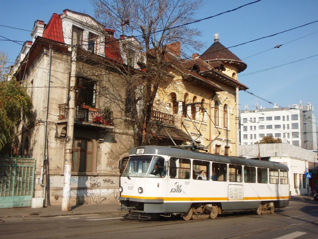 Бухарест - Илфов, Tatra T4R № 3317