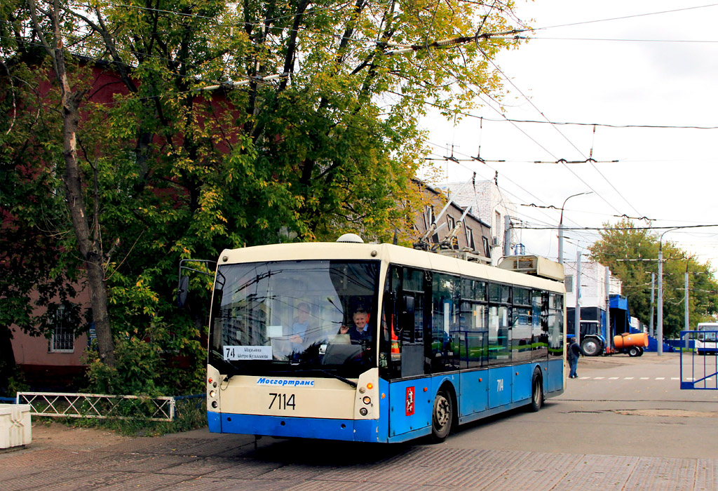 Москва, Тролза-5265.00 «Мегаполис» № 7114