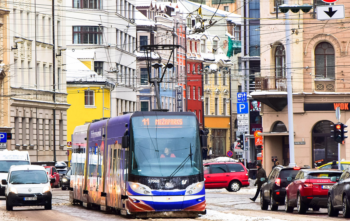 Рига, Škoda 15T ForCity Alfa Riga № 57060