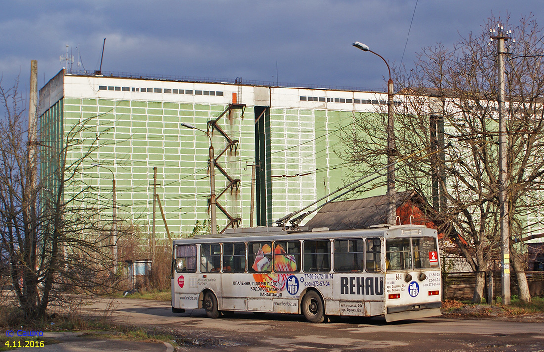 Ивано-Франковск, Škoda 14Tr02/6 № 144