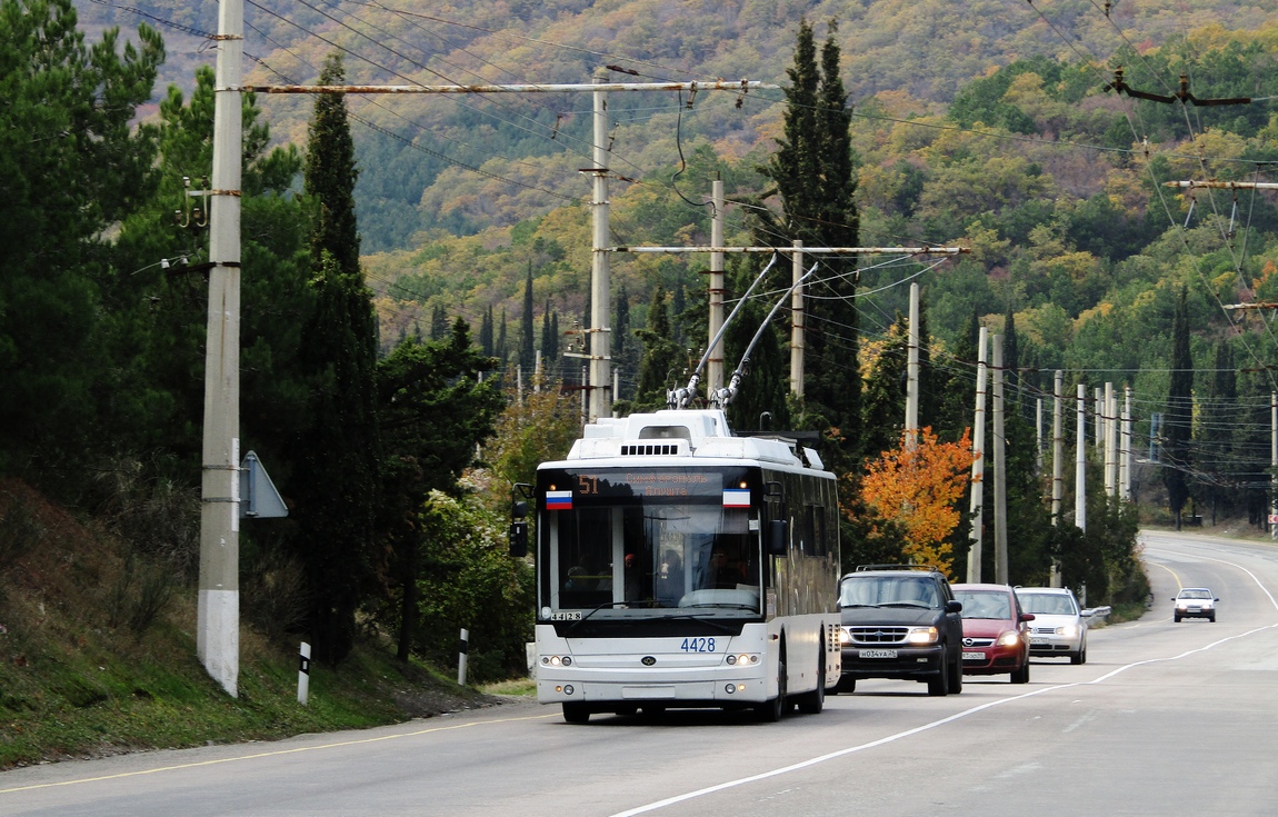 Крымский троллейбус, Богдан Т70115 № 4428