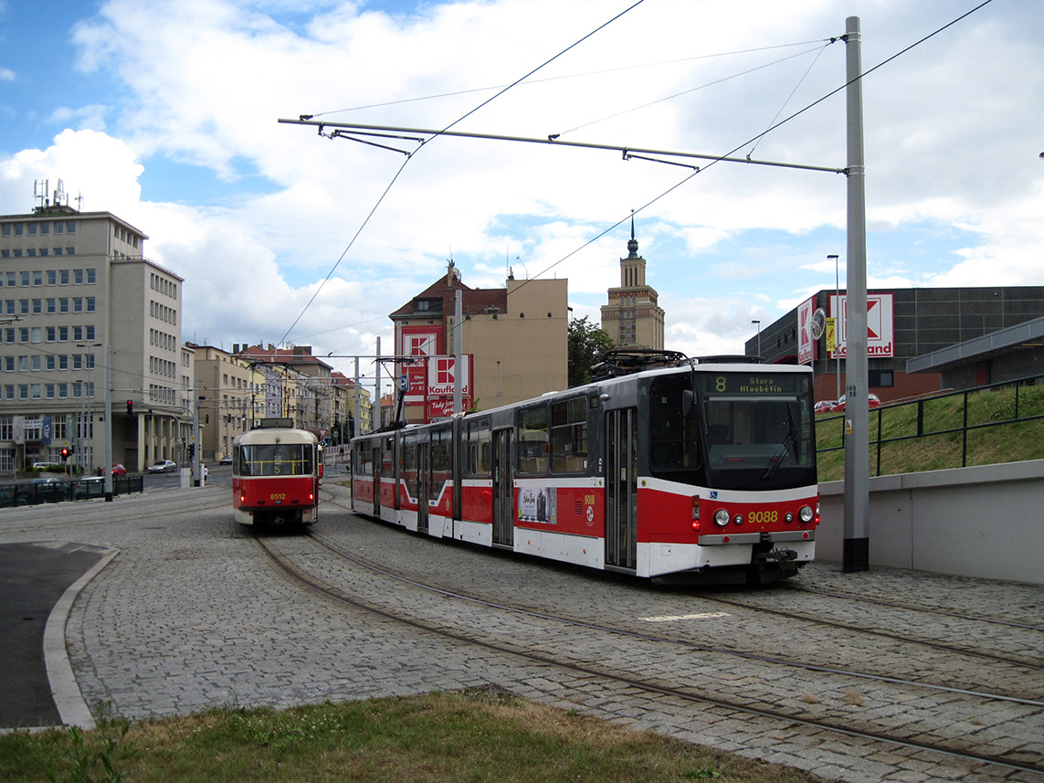 Прага, Tatra KT8D5R.N2P № 9088 Прага, Tatra KT8D5R.N2P № 9088